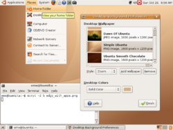 Pantalla de Ubuntu Pantalla de Ubuntu