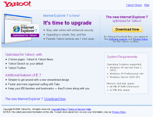 IE7 Yahoo IE7 Yahoo