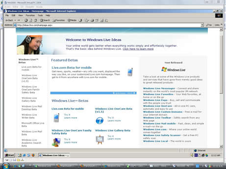 Windows 2000 emulado Virtual PC Windows 2000 emulado Virtual PC