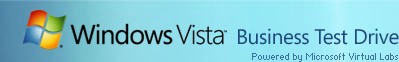 Vista Test Drive Vista Test Drive