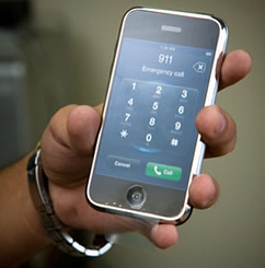 Intenté marcar al 911 pero no funcionó. =(