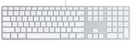Teclado del iMac