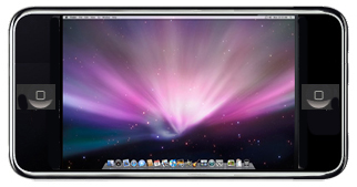 Diseño supuesto del UMPC de Apple