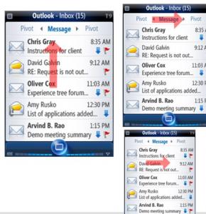 Nueva interfaz de Outlook