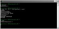 Los directorios de Linux funcionan como tales a pesar de estar en Windows. =)