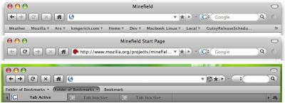 Así luce Firefox 3 para Mac