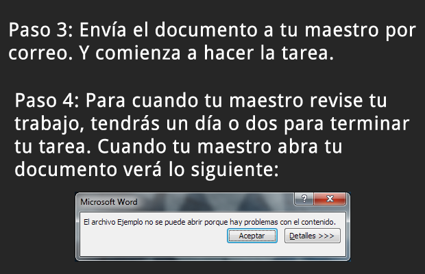 Paso 3 y 4