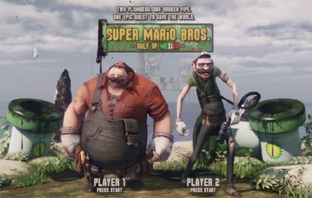 Pantalla de selección de personaje de Super Mario Bros: Edición Golfo de México