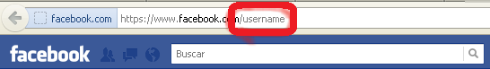Usuario de Facebook en URL de perfil Usuario de Facebook en URL de perfil